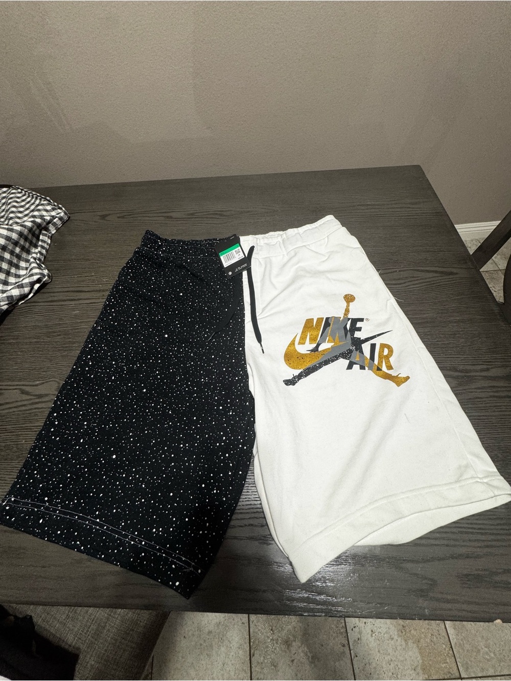 Men’s Jordan Shorts Black & White